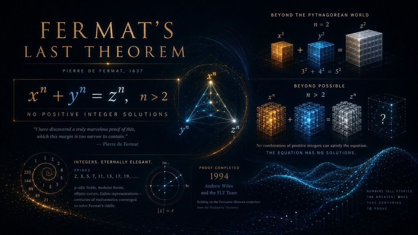 Fermat's Last Theorem plate